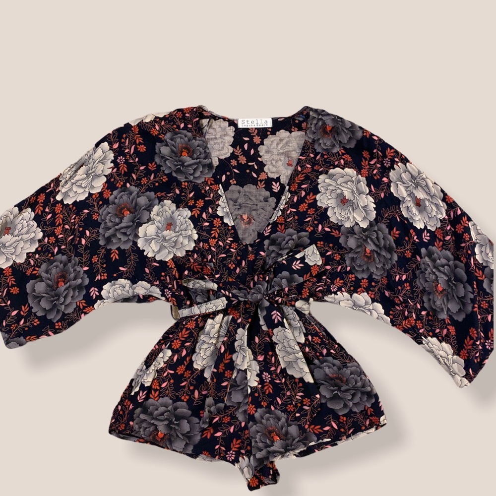 Floral romper from Stella Laguna Beach
